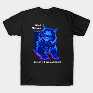 PicatsoCats Black-Meowgic Dark T-Shirt